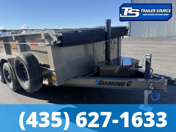 Diamond C MDT 206 6.5x12 ft Dump Trailer 32" Sides 10K GVWR