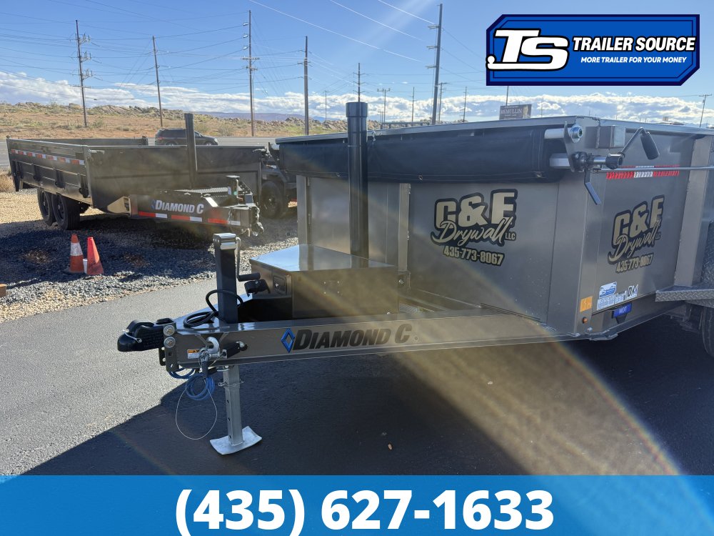 Diamond C MDT 206 6.5x12 ft Dump Trailer 32" Sides 10K GVWR