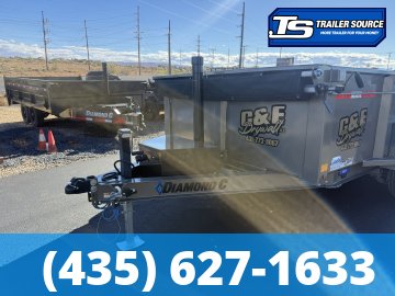 Diamond C MDT 206 6.5x12 ft Dump Trailer 32" Sides 10K GVWR
