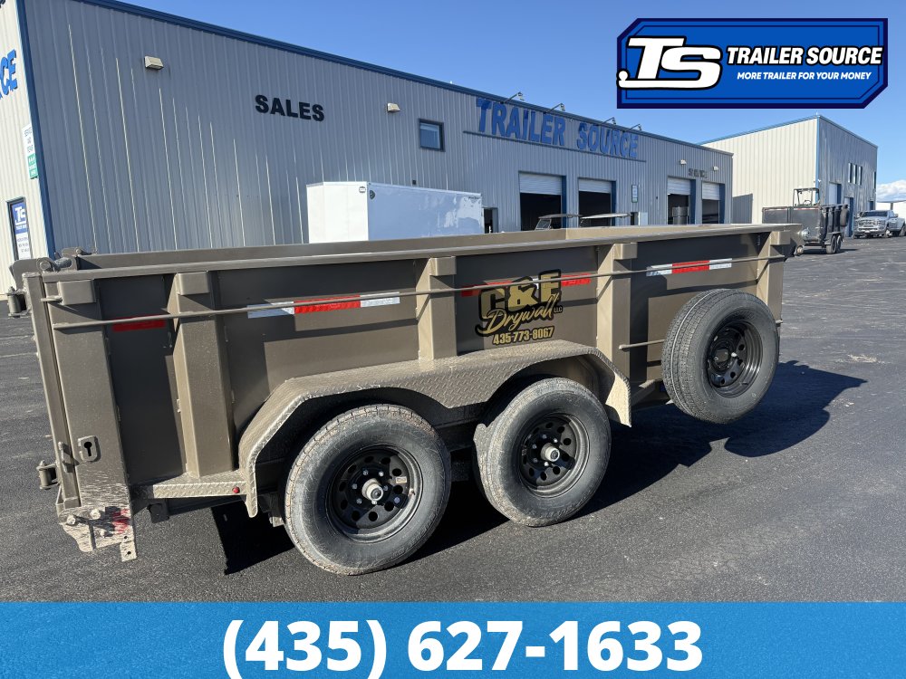 Diamond C MDT 206 6.5x12 ft Dump Trailer 32" Sides 10K GVWR