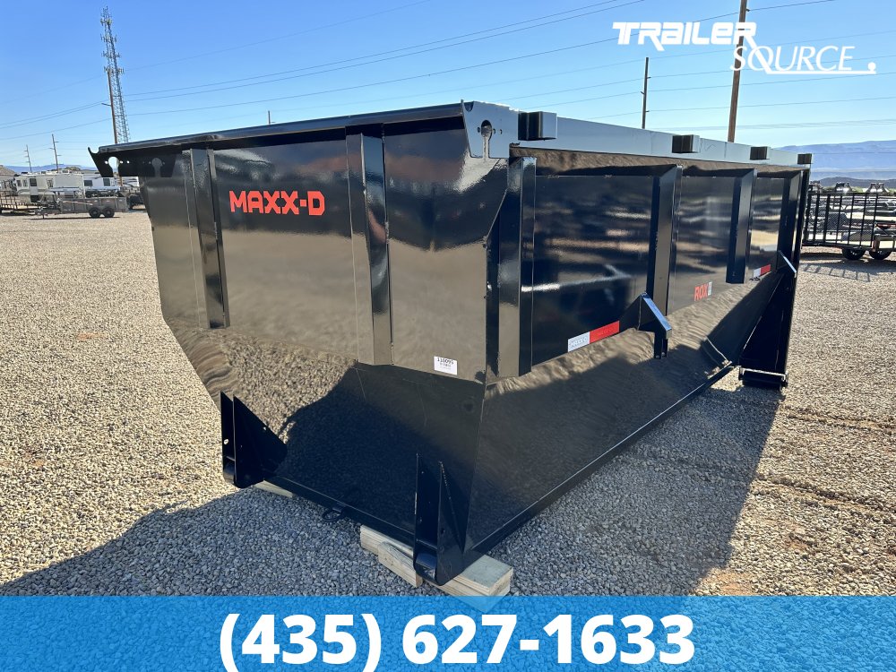 14' Maxx-D Roll Off Dumpster Bin