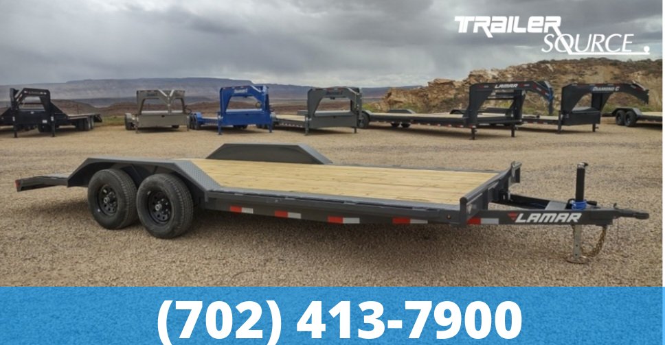 8.5x20 Lamar Car Hauler 10K Car Hauler Trailer