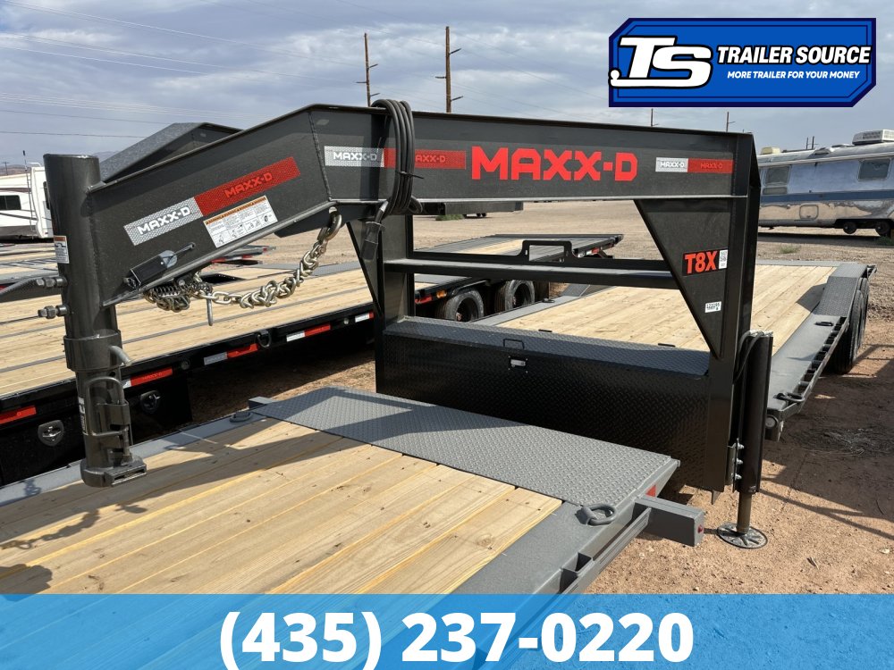 8.5x24 Maxx-D T8X Gooseneck Power Tilt