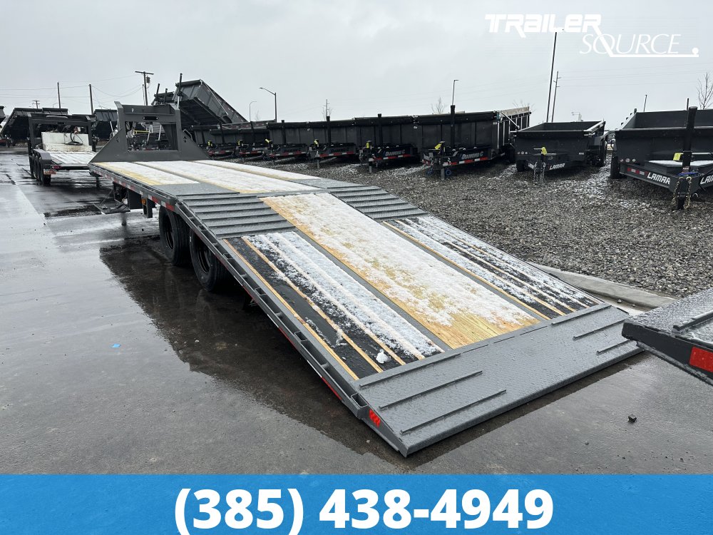 8.5x32 Diamond C FMAX HDT Gooseneck Hydraulic Dovetail 32' 25.9K Hydraulic Dovetail Gooseneck