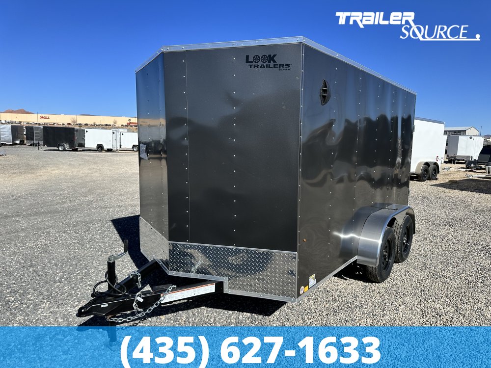 7x12 Look ST DLX 6'6" Interior 7K Tandem Axle Enclosed Cargo