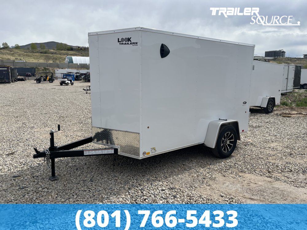 6x10 Look ST DLX 6'0" Interior 3.5K Tandem Axle Enclosed Cargo