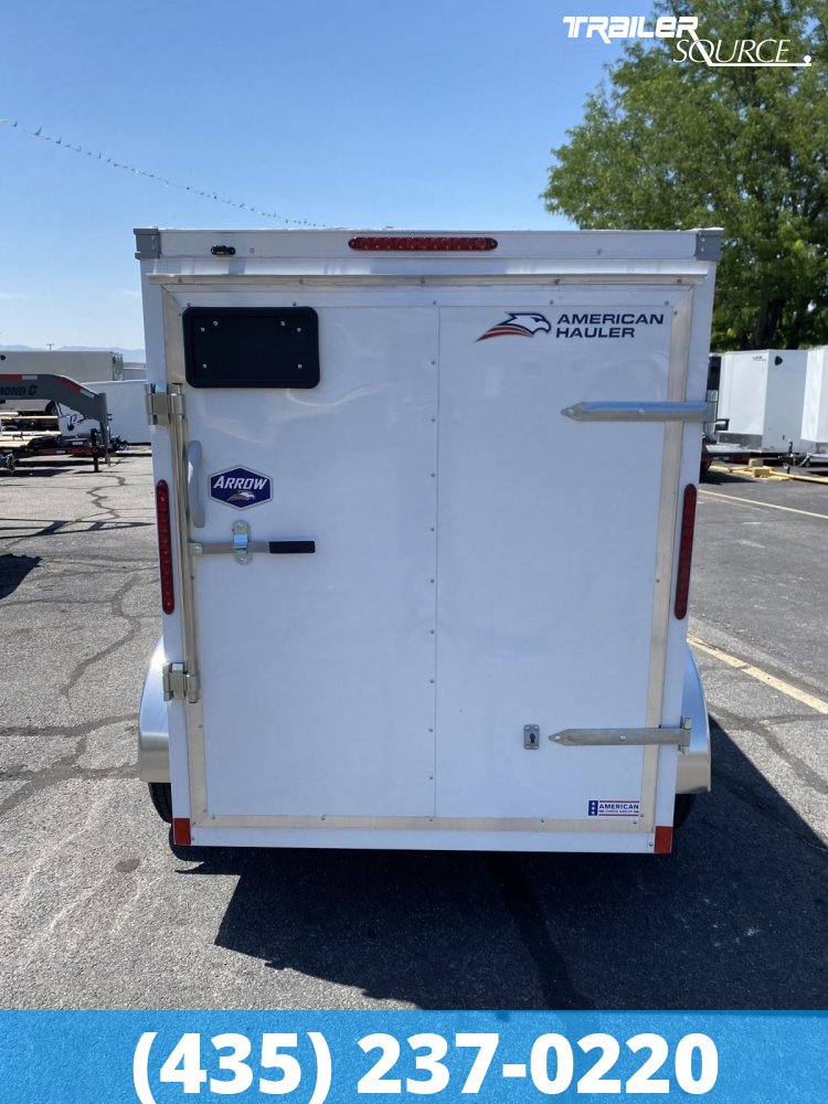 5x8 American Hauler Arrow Single Axle Enclosed Cargo