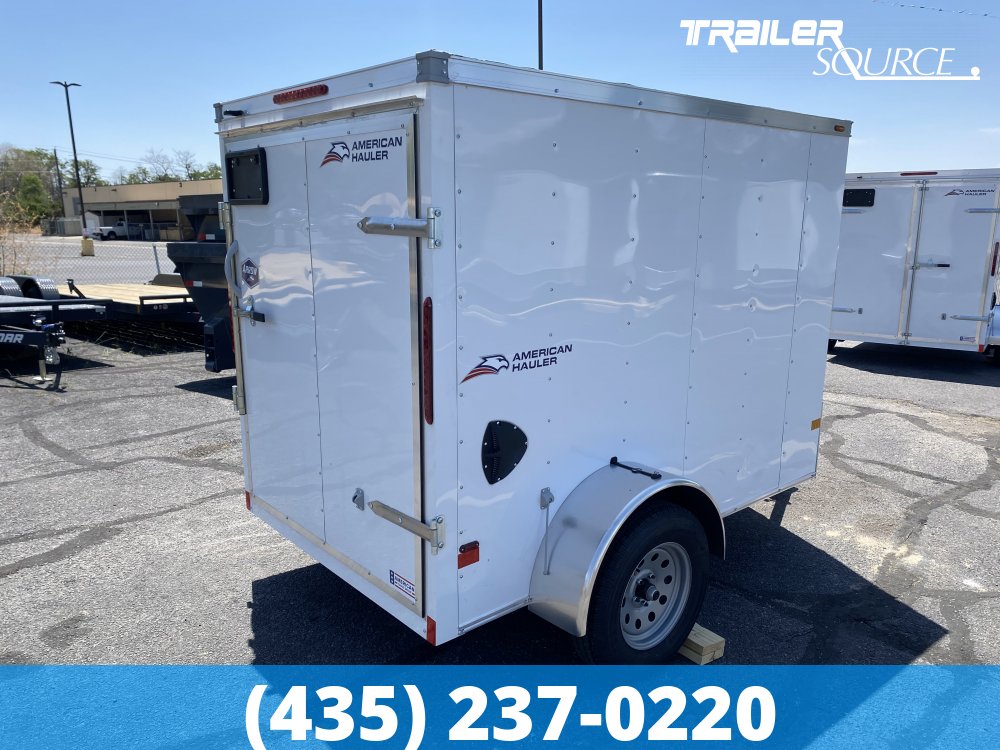 5x8 American Hauler Arrow Single Axle Enclosed Cargo