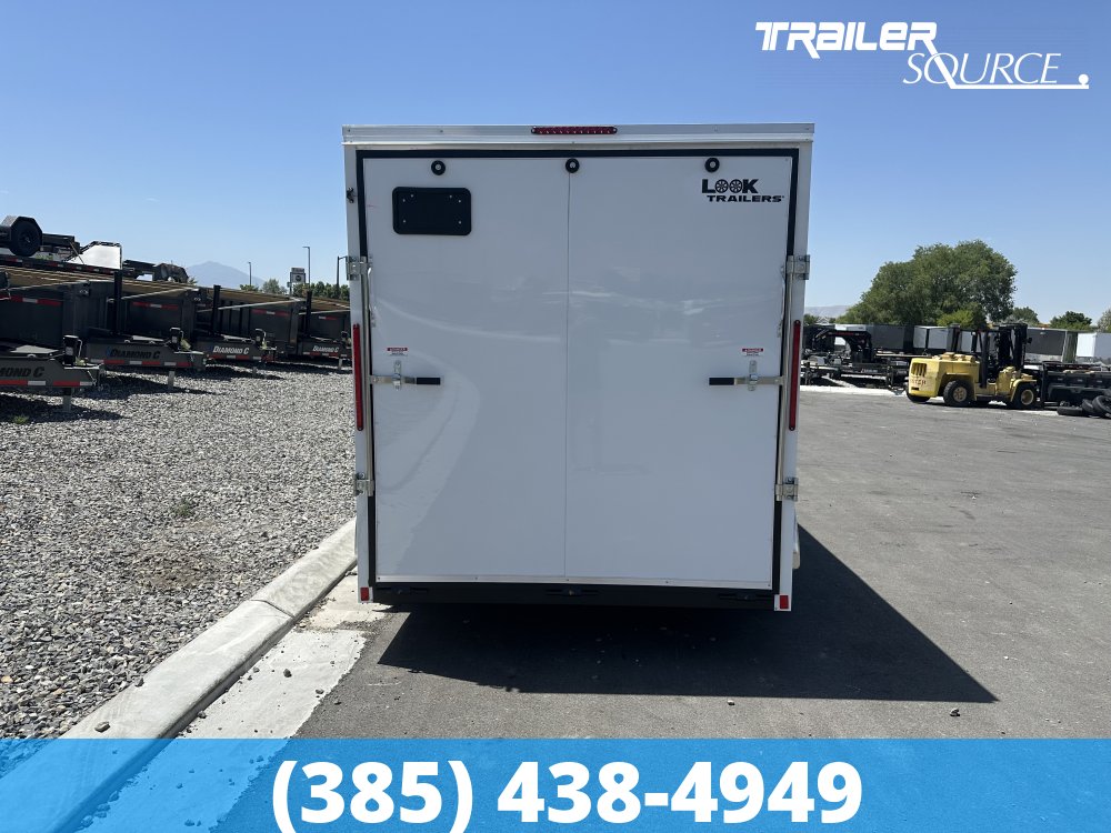 7x14 Look ST DLX 7'0" Interior 7K Tandem Axle Enclosed Cargo