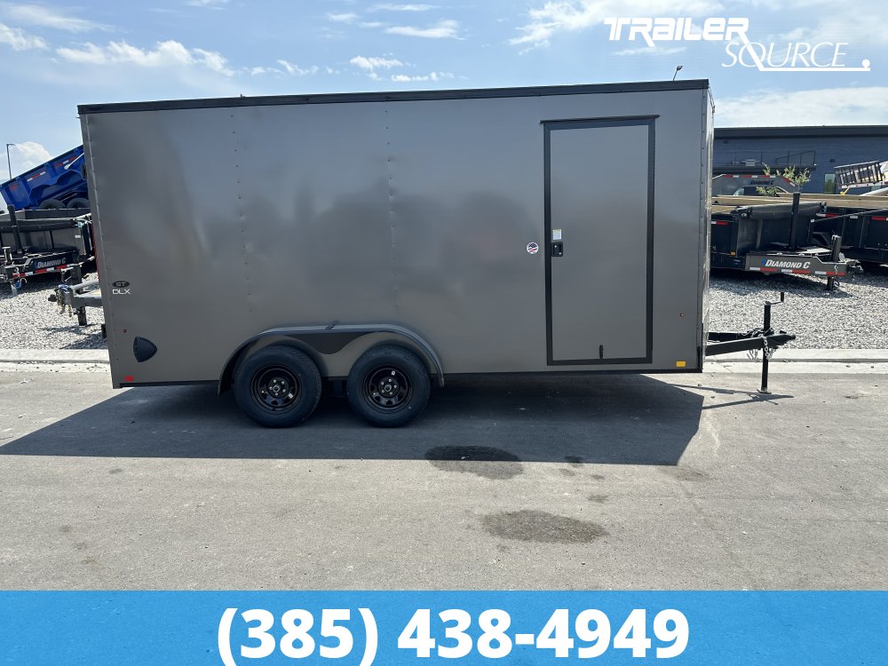 7x16 Look ST DLX 7'0" Interior 7K Tandem Axle Enclosed Cargo