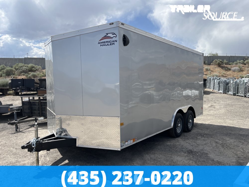 8.5x16 American Hauler Night Hawk 7'0" 10K Tandem Axle Enclosed Cargo