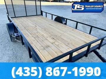 7x14 Built MAX Series Utility Trailer - 3.5K GVWR