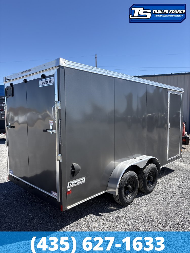 7x16 Haulmark Transport Enclosed Cargo Trailer - 7'0" Interior - 10K GVWR -