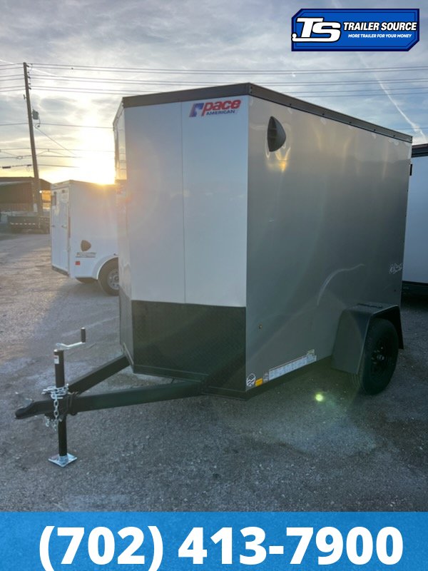 5x8 Pace American Outback Deluxe Enclosed Cargo