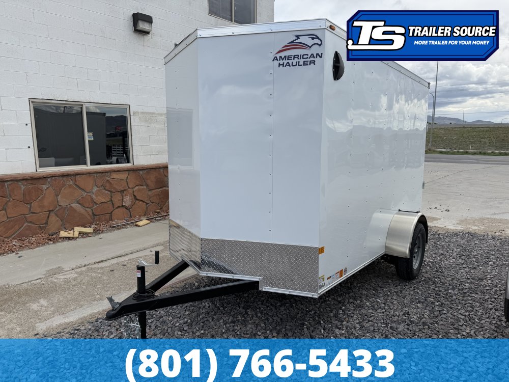 6x10 American Hauler Arrow Enclosed Cargo Trailer - 6'6" Interior - 3.5K GVWR -