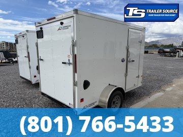 6x10 American Hauler Arrow Enclosed Cargo Trailer - 6'6" Interior - 3.5K GVWR -