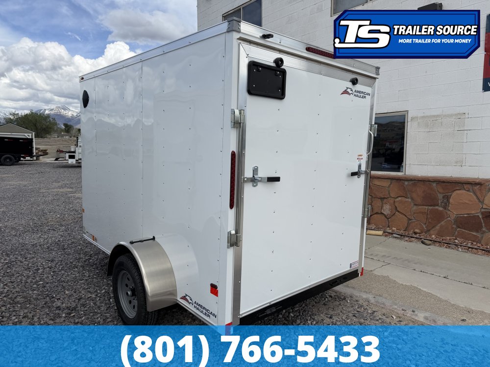 6x10 American Hauler Arrow Enclosed Cargo Trailer - 6'6" Interior - 3.5K GVWR -