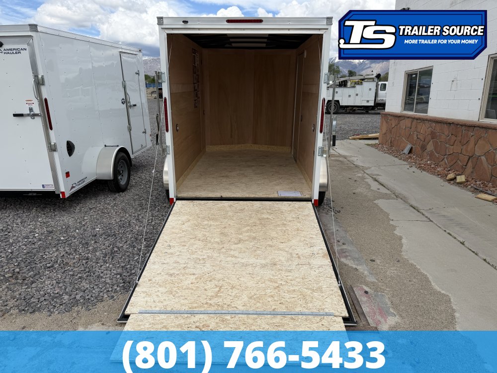 6x10 American Hauler Arrow Enclosed Cargo Trailer - 6'6" Interior - 3.5K GVWR -