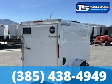5x10 Wells Cargo FastTrac Enclosed Cargo Trailer - 5'6" Interior - 3.5K GVWR - Barn Doors