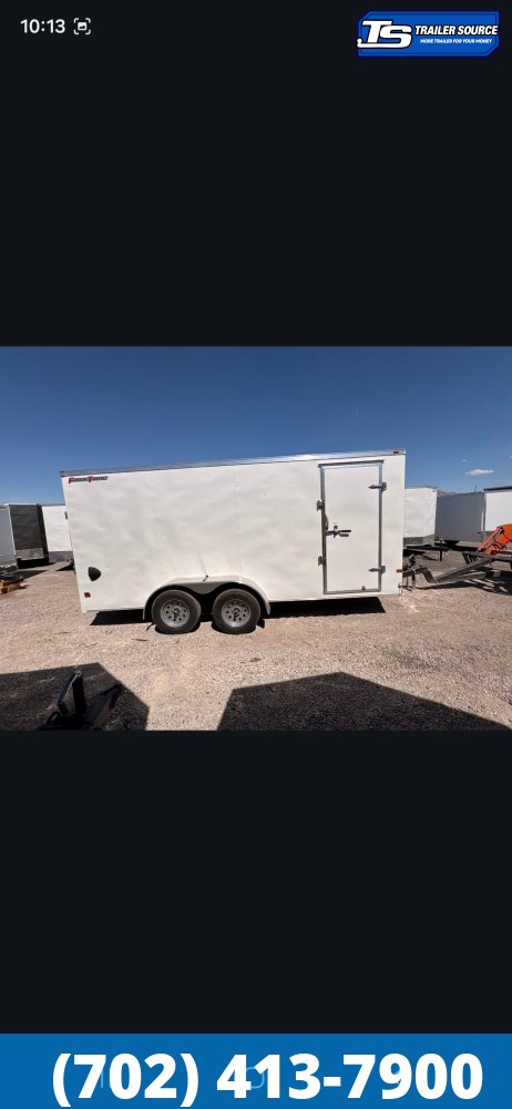 7x16 Wells Cargo  Enclosed Cargo
