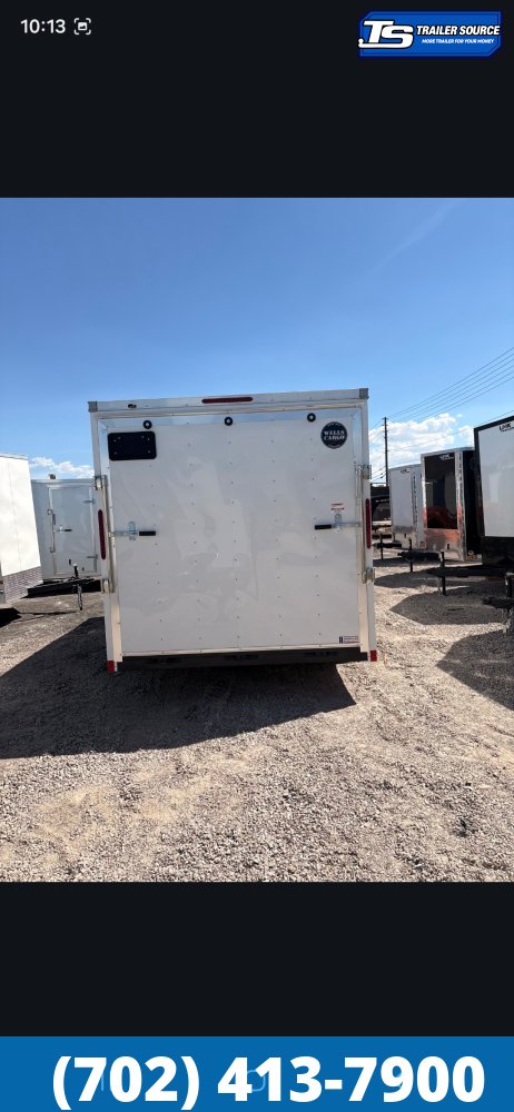 7x16 Wells Cargo  Enclosed Cargo