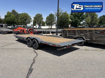 8.5x24 Diamond C HXD 208 Wide Body w/ Drive Over Fenders Tilt Trailer - 18K GVWR - ABS Brakes, Pro Tilt