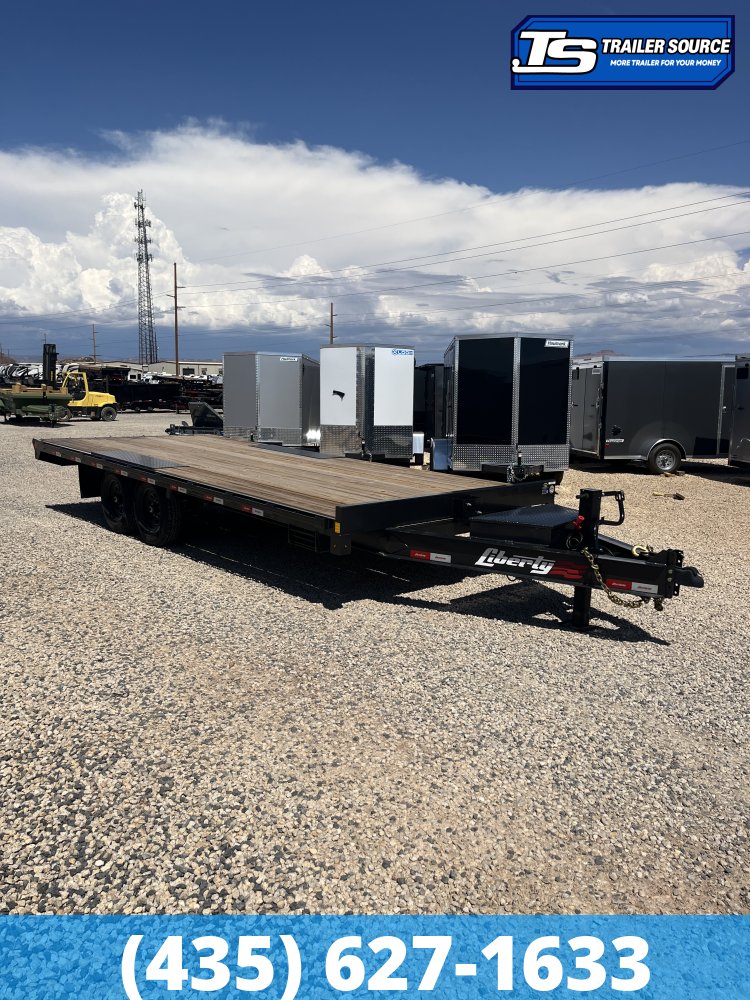 8.5x22 Liberty LOA Deckover Equipment Trailer - 15.4K GVWR -