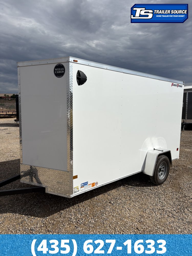 6x12 Haulmark Passport Enclosed Cargo Trailer - 6'6" Interior - 3.5K GVWR -