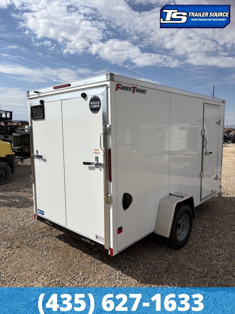 6x12 Haulmark Passport Enclosed Cargo Trailer - 6'6" Interior - 3.5K GVWR -