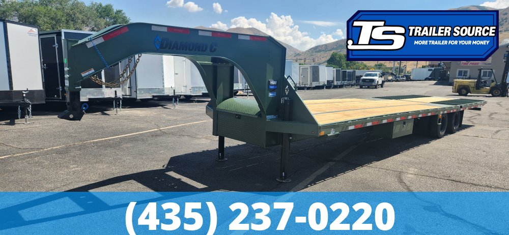8.5x35 Diamond C FMAX-HDT 212 Gooseneck Hydraulic Dovetail Equipment