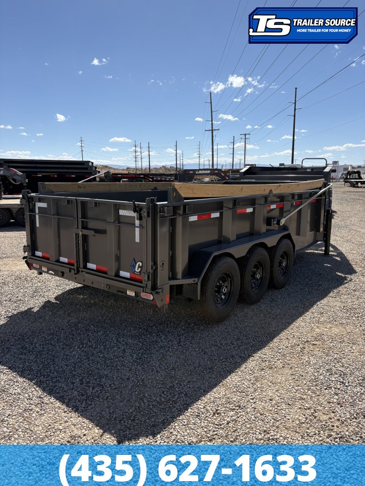 7x16 Diamond C LPT-GN 307 Gooseneck Dump