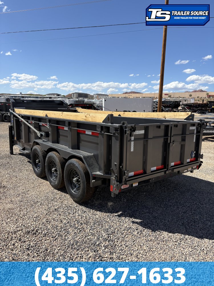 7x16 Diamond C LPT-GN 307 Gooseneck Dump