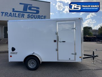 6x12 Haulmark Passport Enclosed Cargo Trailer - 6'6" Interior - 3.5K GVWR - .080 PolyCor