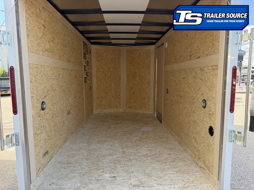 6x12 Haulmark Passport Enclosed Cargo Trailer - 6'6" Interior - 3.5K GVWR - .080 PolyCor