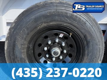 7x16 Diamond C LPT 207 Dump Trailer - 32" Sides - 15.5K GVWR - 10 Gauge Walls, 14 Ply Tires, Board Brackets, Long Arm Tarp