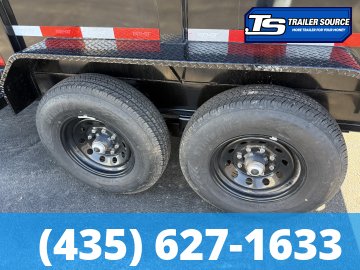 7x14 Top Hat DX Low Pro Dump Trailer - 48" Sides - 14K GVWR -