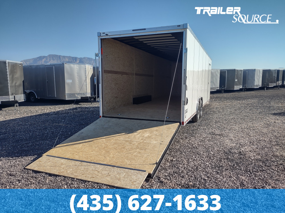 8.5x28 Haulmark Transport 7'6" Interior 12K Tandem Axle Enclosed Cargo