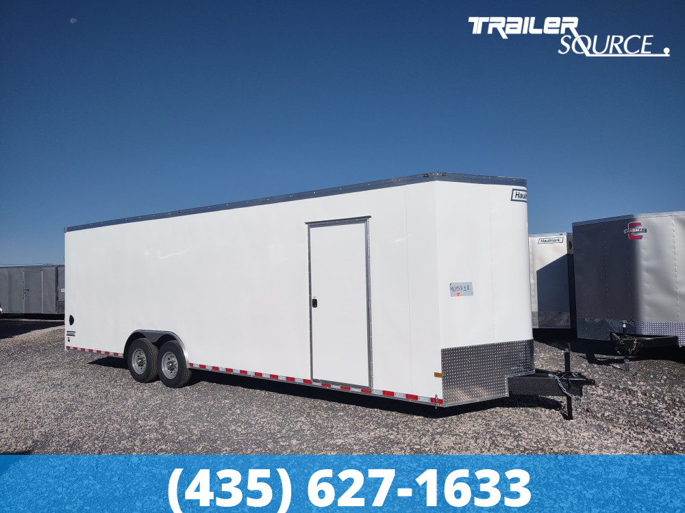 8.5x28 Haulmark Transport 7'6" Interior 12K Tandem Axle Enclosed Cargo