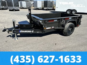 5x8 Diamond C GST 6K 18" Sides Dump