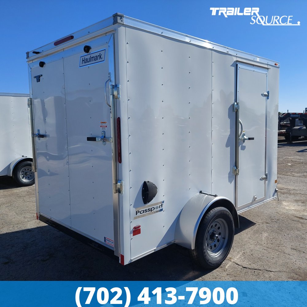 6x10 Haulmark Passport 6'6" Interior Single Axle Enclosed Cargo