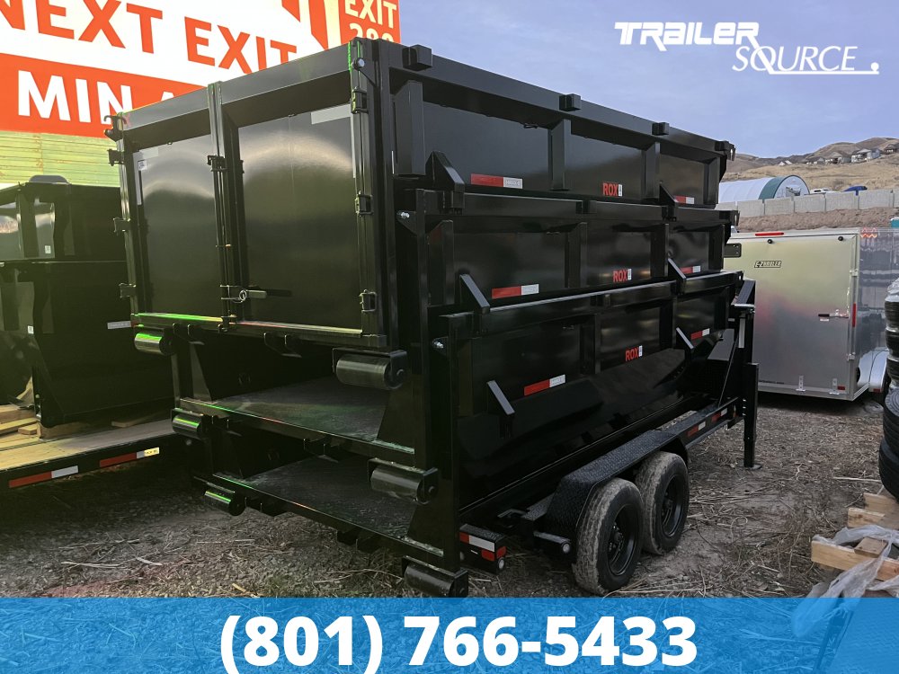 14' Maxx-D Roll Off Dumpster Bin