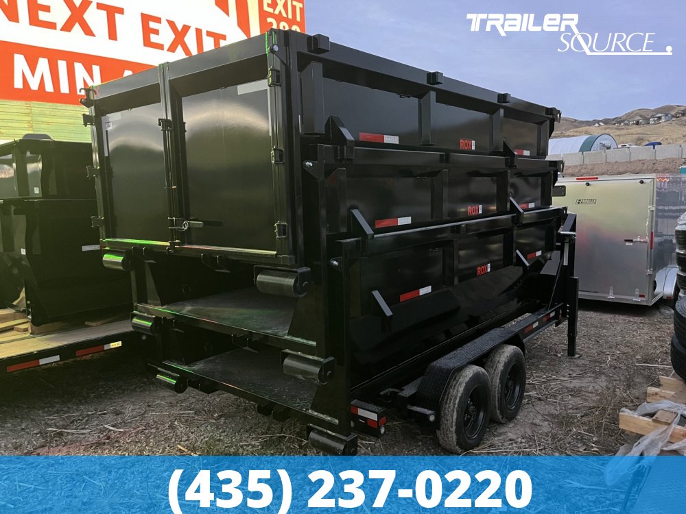 14' Maxx-D Roll Off Dumpster Bin