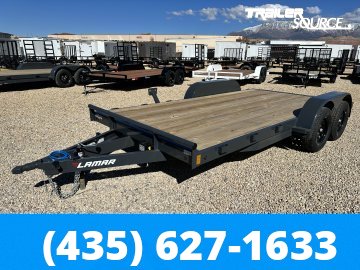 7x16 Lamar Car Hauler 7K Car Hauler Trailer