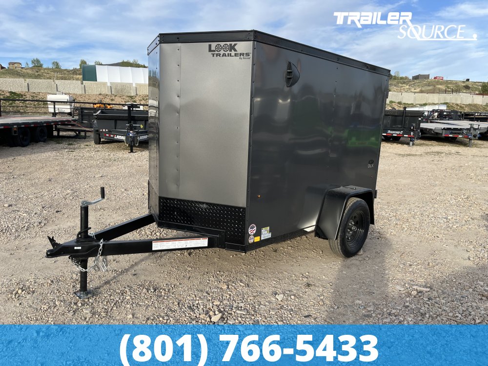 5x8 Look ST DLX 5'6" Interior 3.5K Tandem Axle Enclosed Cargo