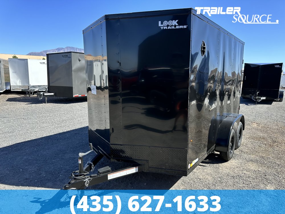 7x12 Look ST DLX 7'0" Interior 7K Tandem Axle Enclosed Cargo