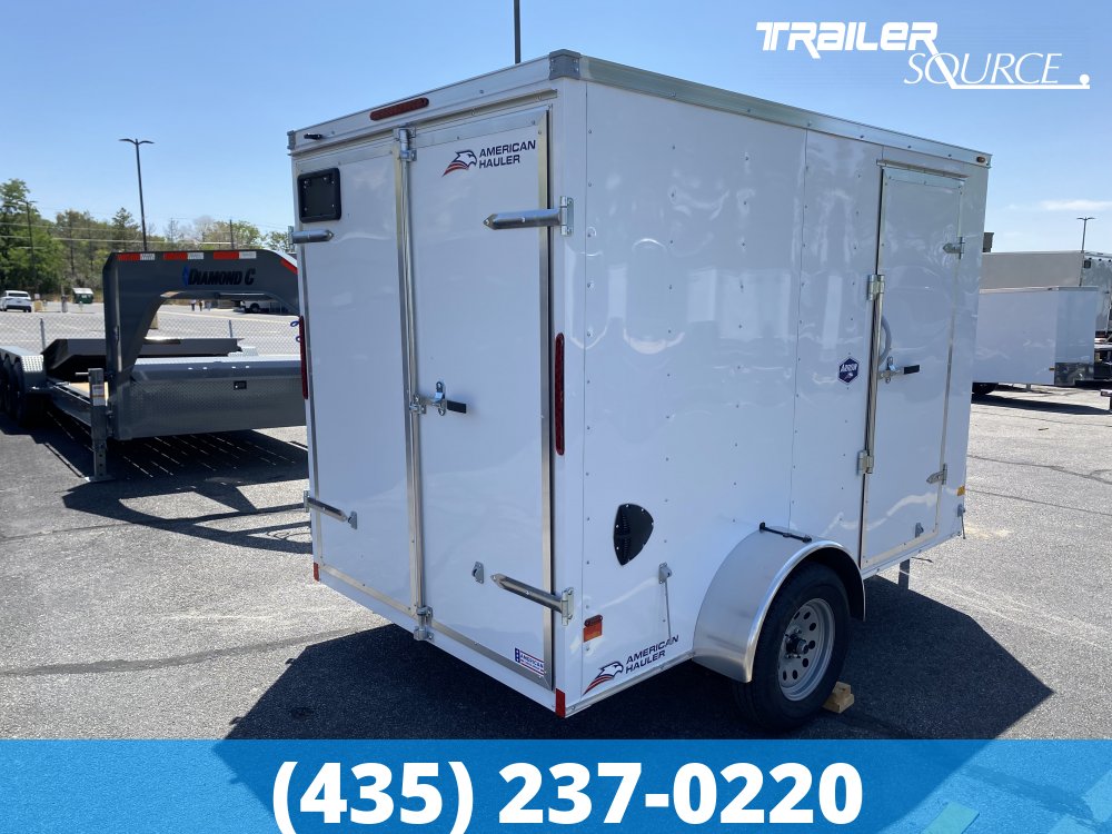 6x10 American Hauler Arrow Single Axle Enclosed Cargo