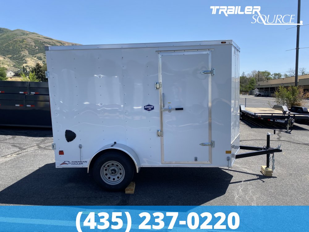 6x10 American Hauler Arrow Single Axle Enclosed Cargo