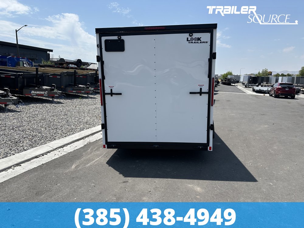 7x16 Look ST DLX 7'0" Interior 7K Tandem Axle Enclosed Cargo