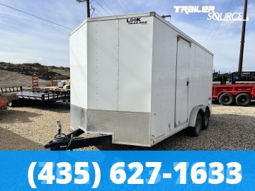 7.5x16 Look Element 7'0" Interior 7K Tandem Axle Enclosed Cargo