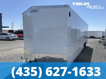 8.5x28 Haulmark Transport 7'6" Interior 12K Tandem Axle Enclosed Cargo